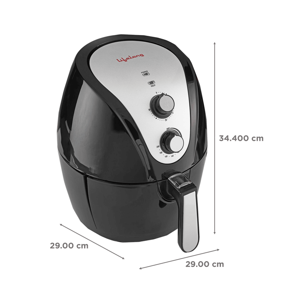 Buy Lifelong Fryo 4.5L 1400 Watt Air Fryer with Rapid Air Technology